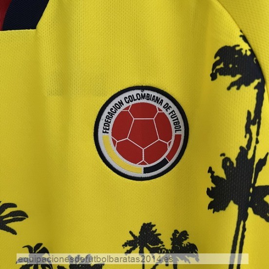 Nuevo Tailandia Especial Camiseta Colombia 2023 Amarillo Baratas